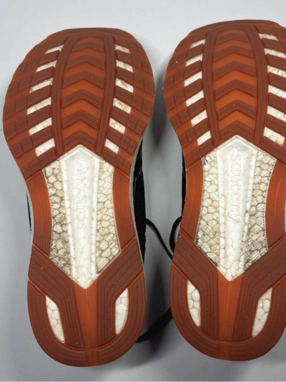 Saucony Women's Black and White Running Sneakers - Picture 8 of 9